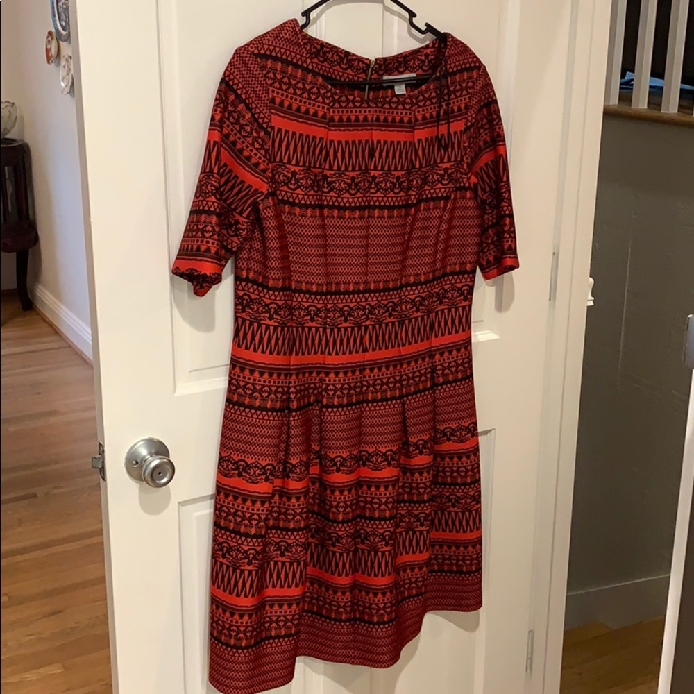 NWOT Danny and Nicole Patterned Dress
